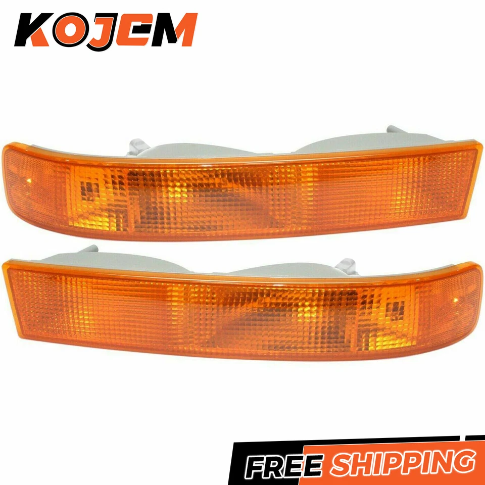 Luces de señal de giro de estacionamiento ámbar para Chevy Express GMC Savana 03-25 2 piezas Foto 2 de 4