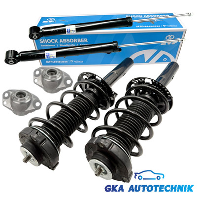 4x Stoßdämpfer / Federbein Vorne + Hinten für VW Polo Bj ab 01- 1.2 1.4 / FSI