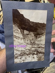 ca1890’s Arizona MONTEZUMA CASTLE Native American Dwelling Albumen? PHOTOGRAPH
