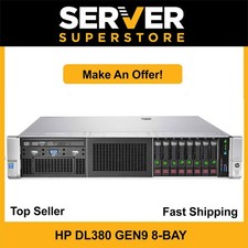 HP ProLiant DL380 G9 Server 2x E5-2670 V3 - 24 Cores P440ar 128GB RAM 2x 1TB SSD