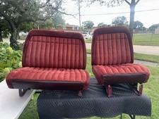 88-94 Obs Chevy Silverado Gmc Sierra 6040 Red Bench Seats