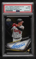 2021 Topps Chrome Black Gold Refractor 38/50 Ryan Mountcastle PSA 8 Auto 0ok8