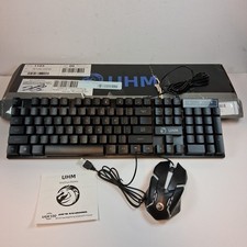 UGK 100 GAME KEYBOARD. UHM Wired Backlighting Keyboard, Mouse And Mouse Pad.