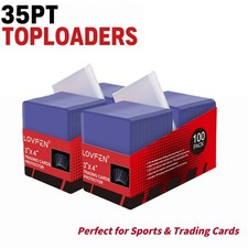 3x4 200ct Toploaders 200x Sleeves For Standard 35pt Trading Cards 2 100pack