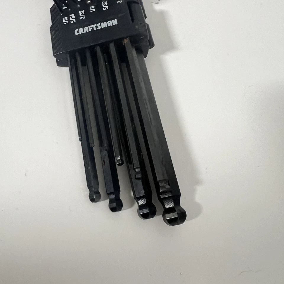 CRAFTSMAN Ball End Hex Key Set, SAE/Metric 10 Piece (CMHT26009) - Image 3 of 4