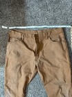 Genuine Dickies Men's Work Pants Tan Duck Canvas Flex 36x34 Straight Leg — photo 2