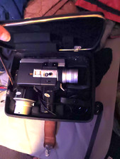    All works Canon Auto Zoom 518 SV Super 8 8mm Film Movie Camera JAPAN w Case