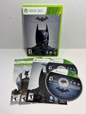 Batman: Arkham Origins (Xbox 360, 2013) - Good Disks - Tested - Complete
