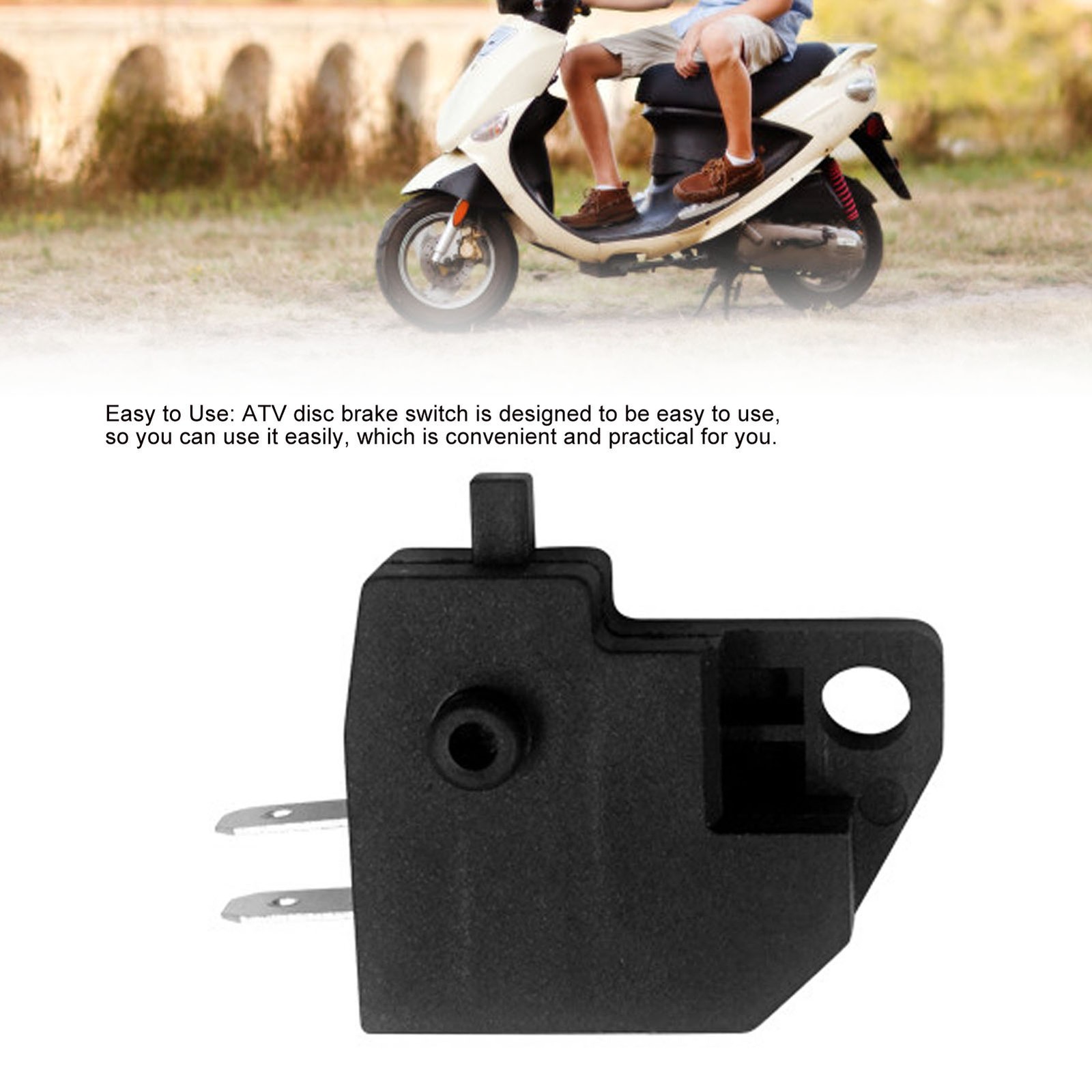 Right ATV Brake Switch Rugged Stable High Strength Disc Brake Switch For