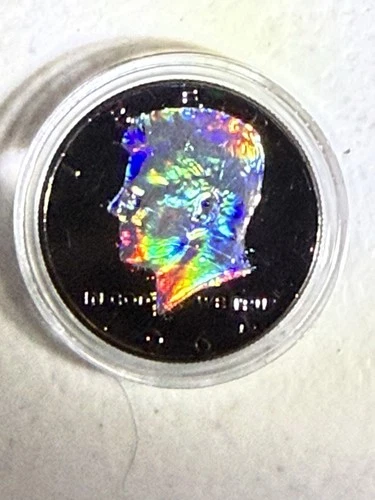 1964 Kennedy Half Dollar, Walking Liberty Quarter & Buffalo Nickel Holonight