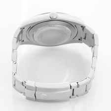 Rolex Datejust II 116334 Steel & White Gold Bezel Silver Diamond Dial 41mm Watch 5