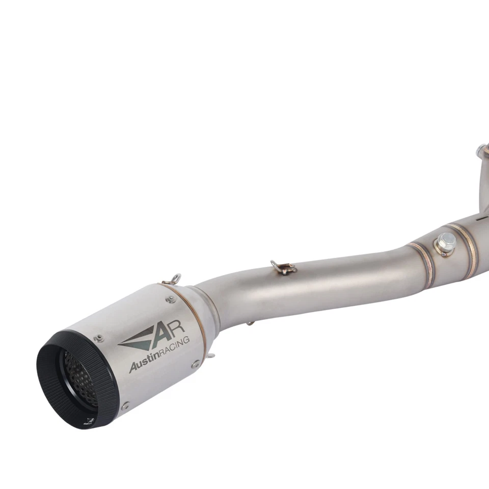 Tubo de sistema silenciador de escape completo para Yamaha MT-09 FZ09 Tracer 9 2024 2025 XSR900 Foto 3 de 4