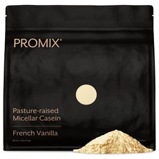 ProMix Nutrition Casein Protein Powder Vanilla - Grass-Fed - Slow & Sustained...
