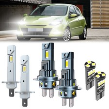 For Renault Clio MK3 Headlight 2005-2012 Xenon White 100w Led Side Light Bulbs