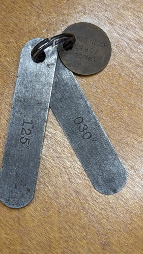 Coin Op Machine Device Tool Calibration Test  Set Guage  Antique Vintage