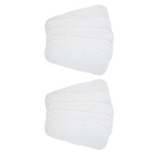 10PCS Cotton Cloth Baby Diapers Inserts Liners 3 Layers Reusable Newborn Nappy B