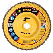 Dewalt DWA8280HCTR 4-1/2 X 5/8-11 40G T27 Ceramic Flap Disc 10/LOT TRIMMABLE