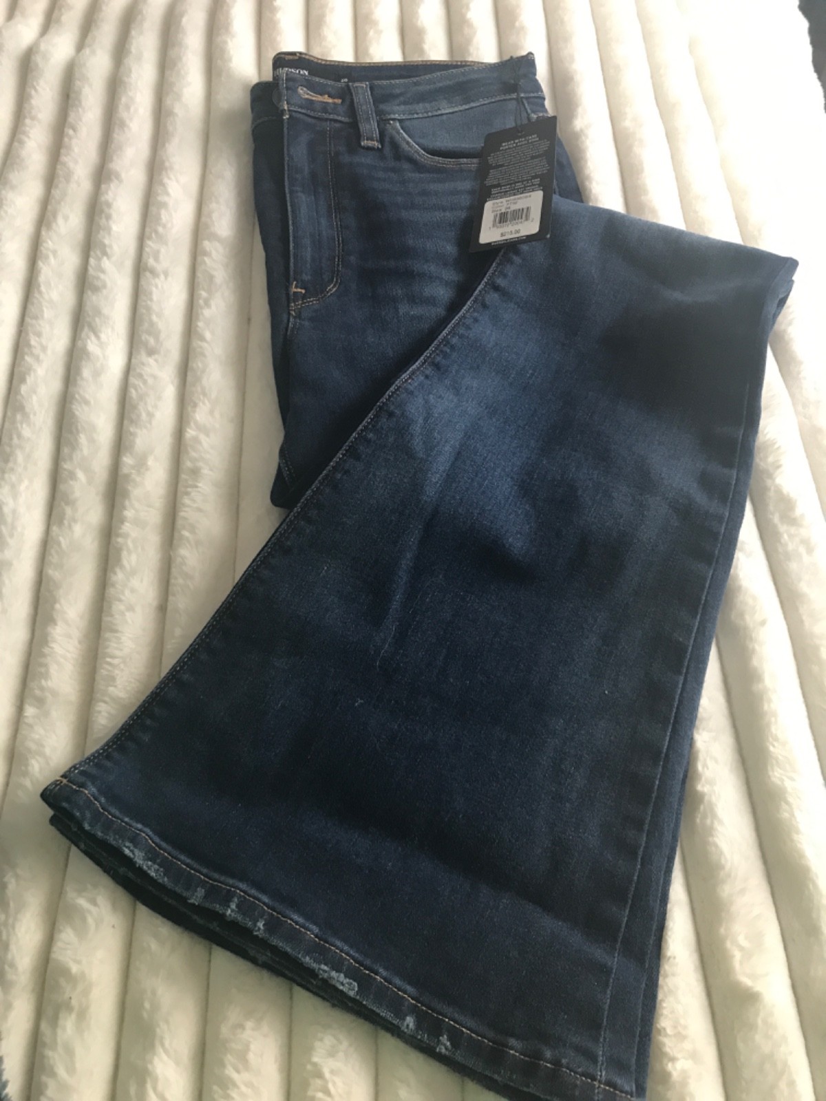 Hudson Flared high rise tall  Jeans Denim  Womens blue rrp£215 New holly uk 26 image 2