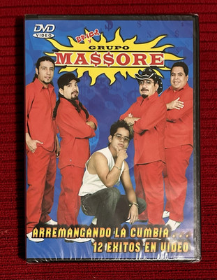 ERICK Y GRUPO MA$$ORE-ARREMANGANDO LA CUMBIA-12 EXITOS EN VIDEO-BRAND NEW SEALED
