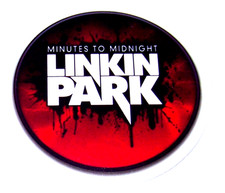 LINKIN PARK - Die Cut Sticker Decal Music Band Rock Metal - Minutes to Midnight