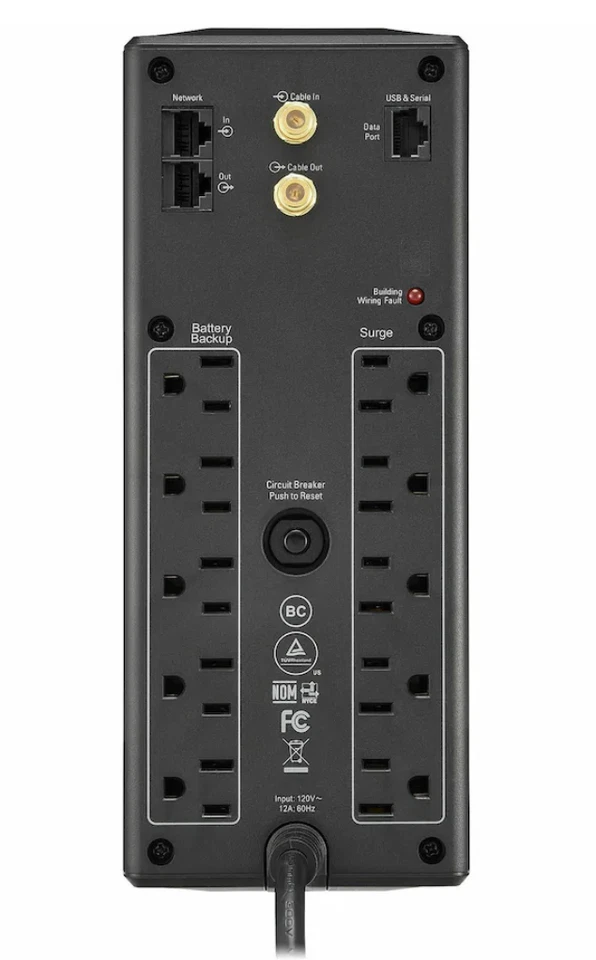 APC  Back-UPS Pro 1500VA UPS- New w/o battery - Image 2 of 4