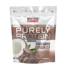 Purely Protein Whey Protein Powder 1.8kg Lean Muscle 60 Shakes Chocolate Bounty 18.33 per kilo