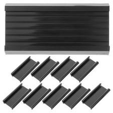 12 PCS Plastic Label Holder Library Shelf Markers Retail Holders