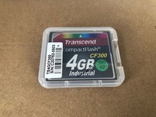 Transcend CompactFlash 4GB Industrial CF Card CF300 TS4GCF300
