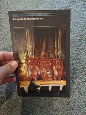 AR Guide to Loudspeakers Acoustic Research Vintage Catalog