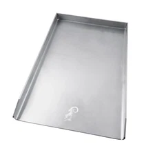 Universal Grill Plate Made Of Solid Stainless Steel 45X30Cm