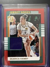2025 Panini Donruss WNBA - Jersey Series Dearica Hamby #76 (MEM)