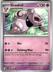 Granbull 038/094 Phantasmal Flames