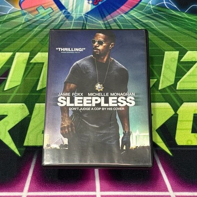 Sleepless DVD Jamie Foxx Michelle Monaghan 2017 R Crime Thriller Movie