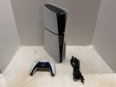 Sony PlayStation 5 Slim Disc Edition PS5 1TB White Console Gaming System