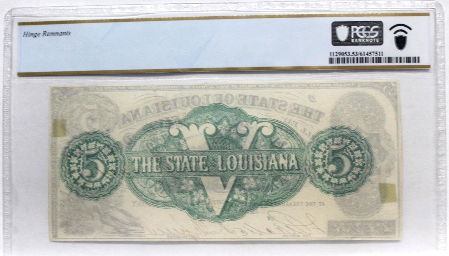 1863 $5 