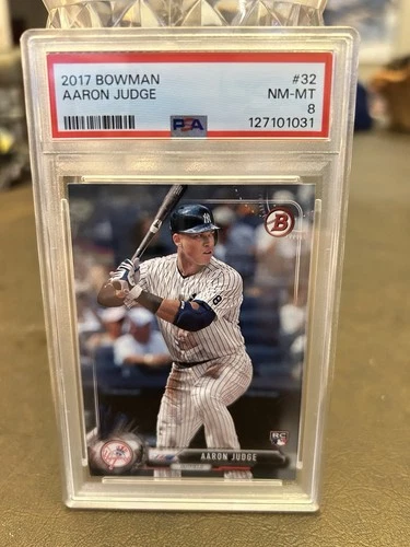 2017 Aaron Judge Bowman RC - PSA 8