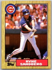 ⚾ 1987 Topps #680 Ryne Sandberg Chicago Cubs