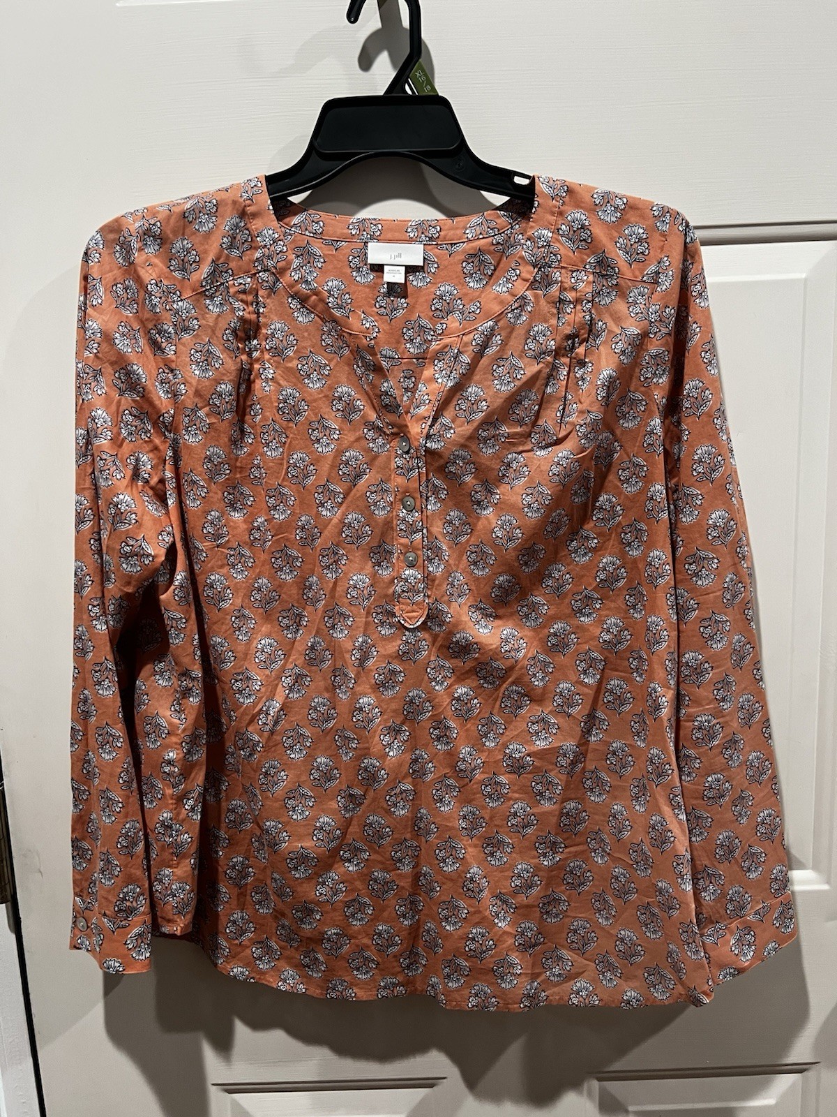 J. Jill Women's Long Sleeve Blouse Size Medium