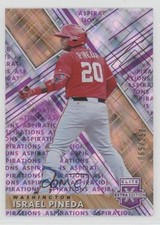 2019 Panini Elite Extra Edition Aspirations Purple 65/250 Israel Pineda #174 rh9
