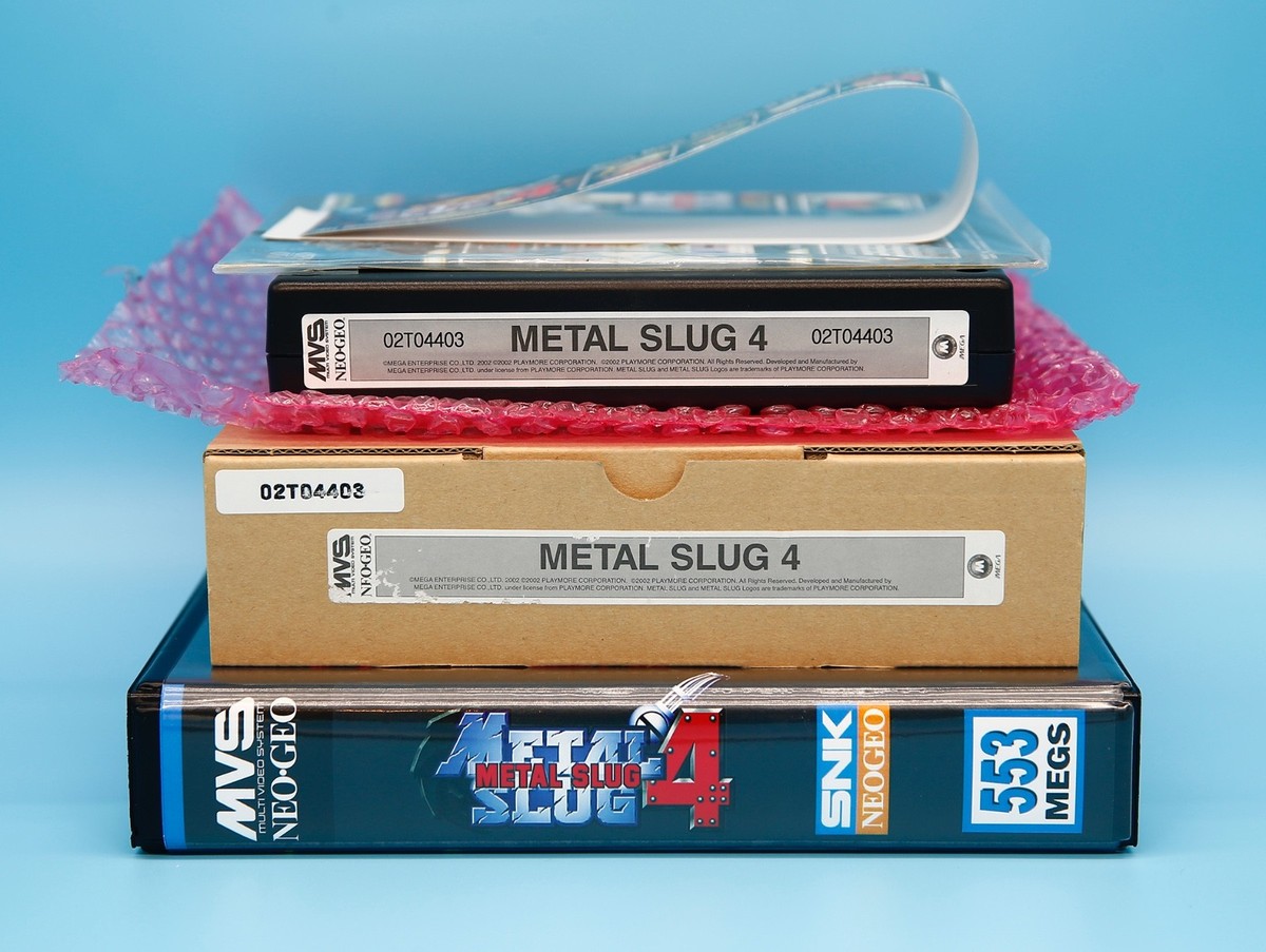 Metal Slug 4 – SNK Neo Geo MVS – Cartouche Originale – Japon – Action
