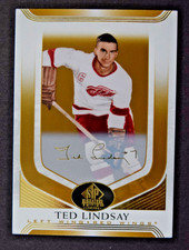 2020-21 SP Signature Edition Legends Gold Foil Ted Lindsay (#340) High # SSP!