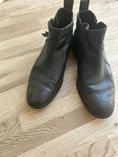 UGG Aureo II Waterproof Black Nubuck Leather Ankle Boots UK Size 7