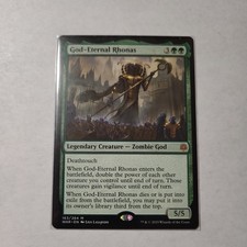 MTG God-Eternal Rhonas #163 WAR War of the Spark Normal M NM Magic Card