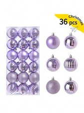 Christmas Baubles Balls Hanging Ornaments Tree Decorations Party Xmas Decor UK