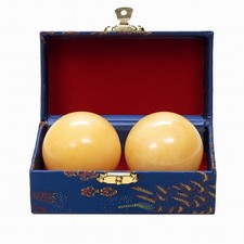 JapanBargain Baoding Balls Set - Hand Exercise, Stress Relief, Coordination Ther