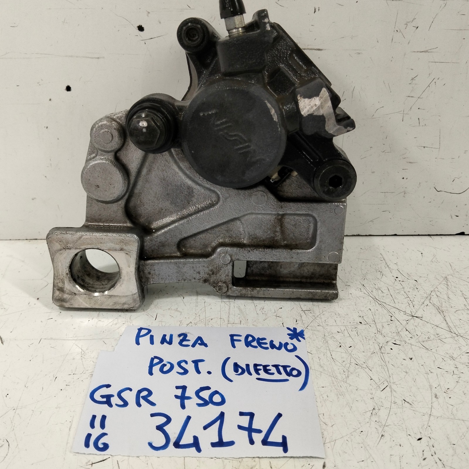 PINZA FRENO POSTERIORE SUZUKI GSR 750 2011 2012 2013 2014 2015 2016 VEDI📷
