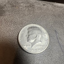 1972-D Kennedy mezzo dollaro moneta circolata, errore Stati Uniti DDO e DDR