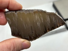 Silver Sheen/Clear Obsidian Slab Lapidary Cabbing Knapping Combo ship avail