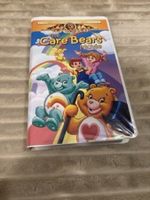 Vintage VHS tape of "The Care Bears Movie" released in 1985