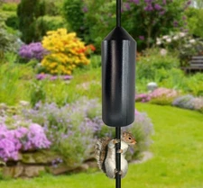 Audubon 15.35"H Hanging Baffle 6.14"Wx6.14"D - Squirrel Guard for Bird Feeders